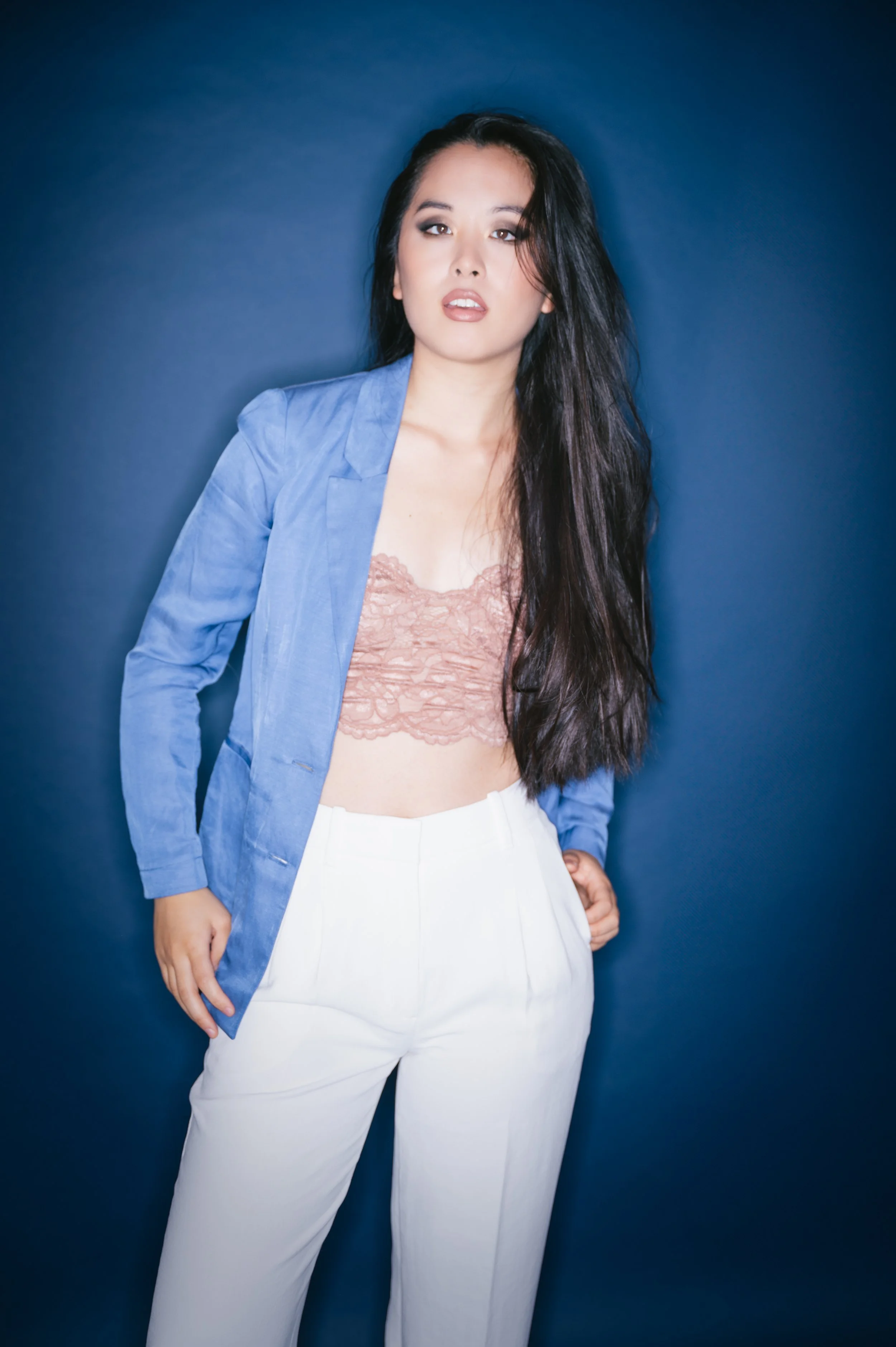 Studio portrait of Fiona Wu